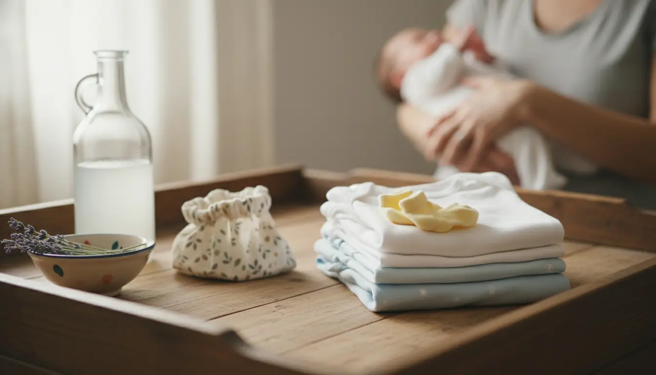 azijn als wasverzachter baby