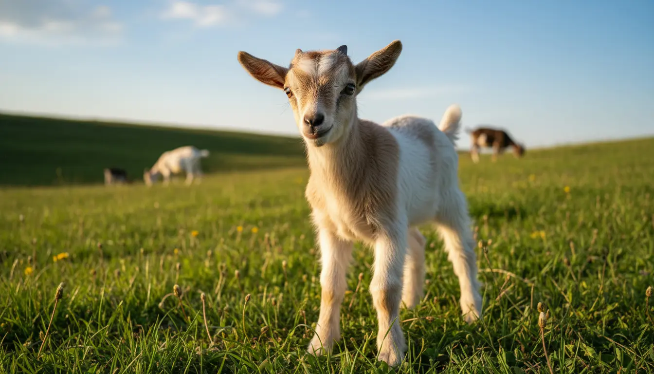 hoe heet een geiten baby