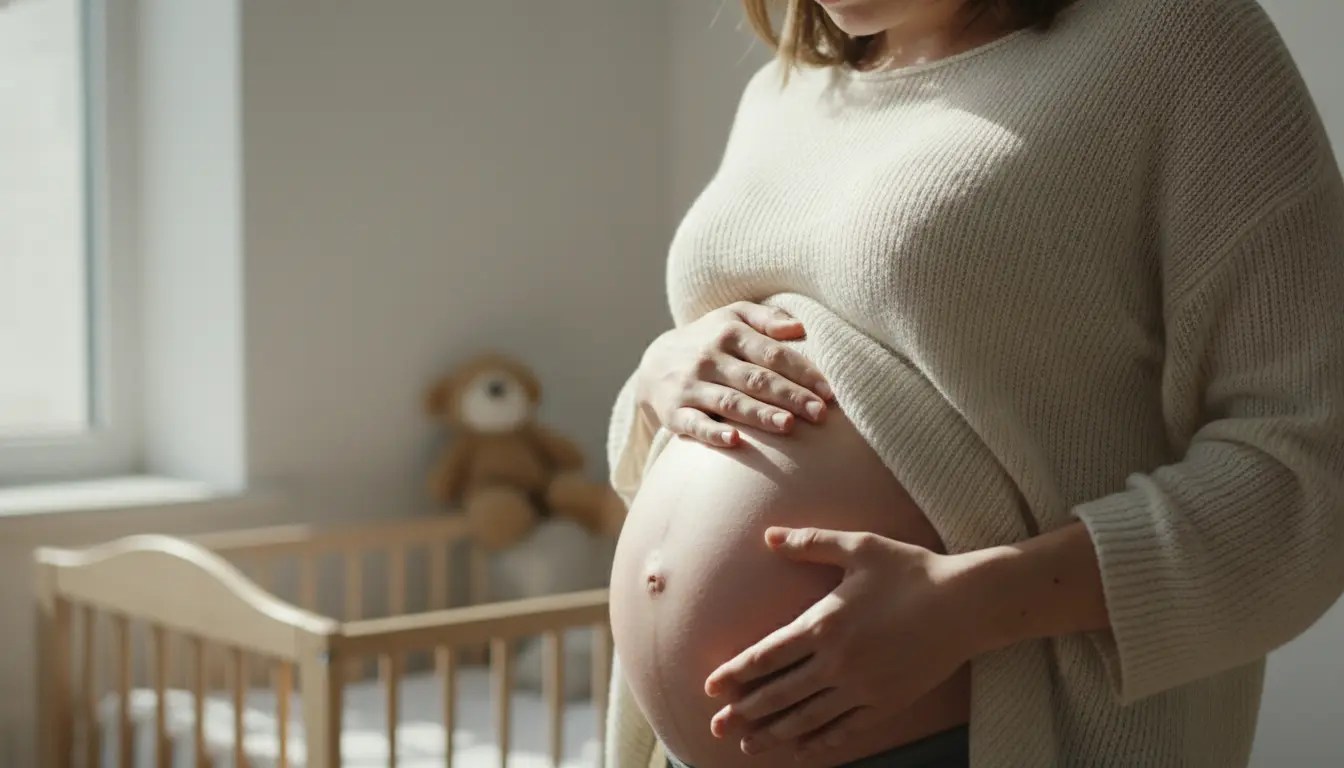 voelen hoe baby ligt