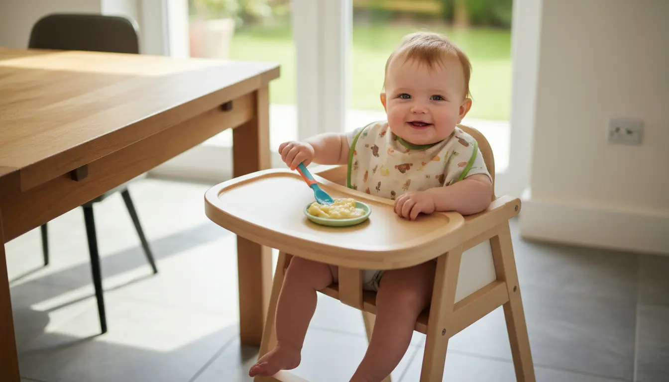 vanaf wanneer mag een baby in een kinderstoel