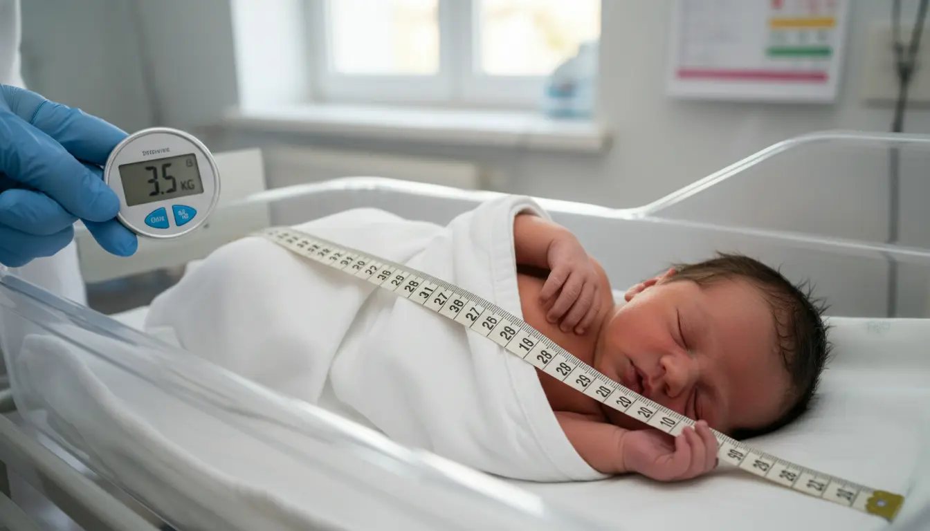 hoe groot baby
