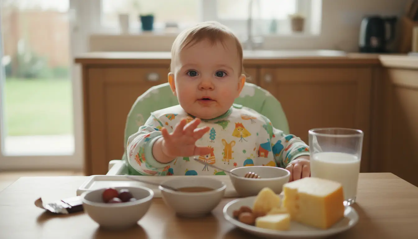 wat mag baby 1 jaar niet eten