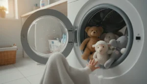moet je knuffels wassen voor baby