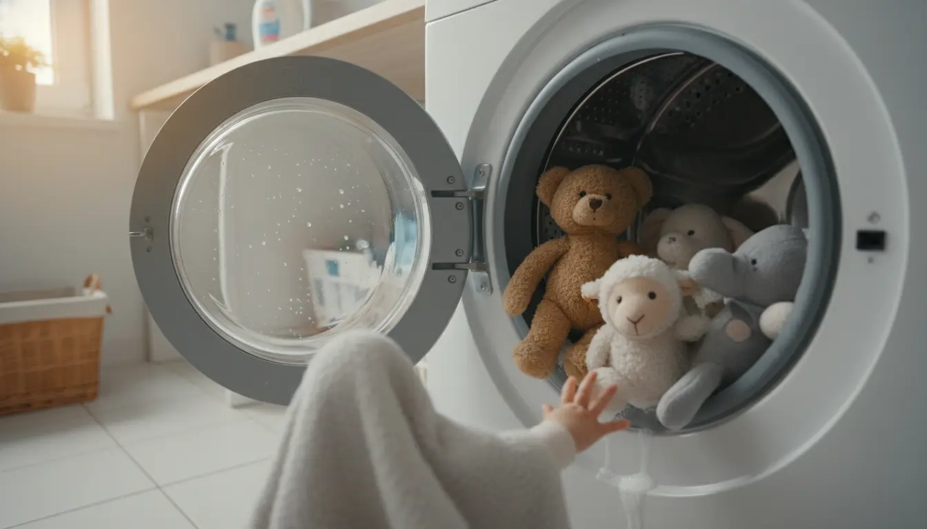 moet je knuffels wassen voor baby